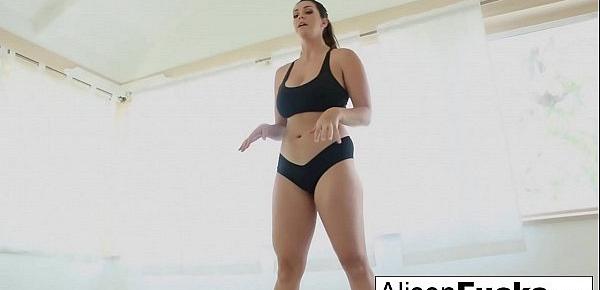  Alison Tyler is a sexy yoga instructor